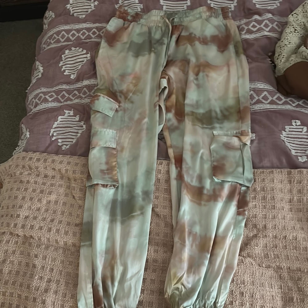Tye-dye pants